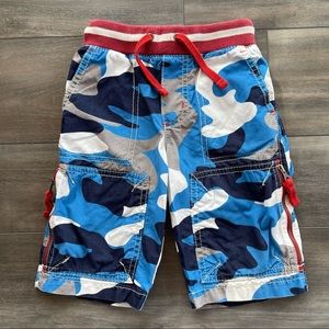 EUC Mini Boden Classic Camo Techno Shorts 3 yr
